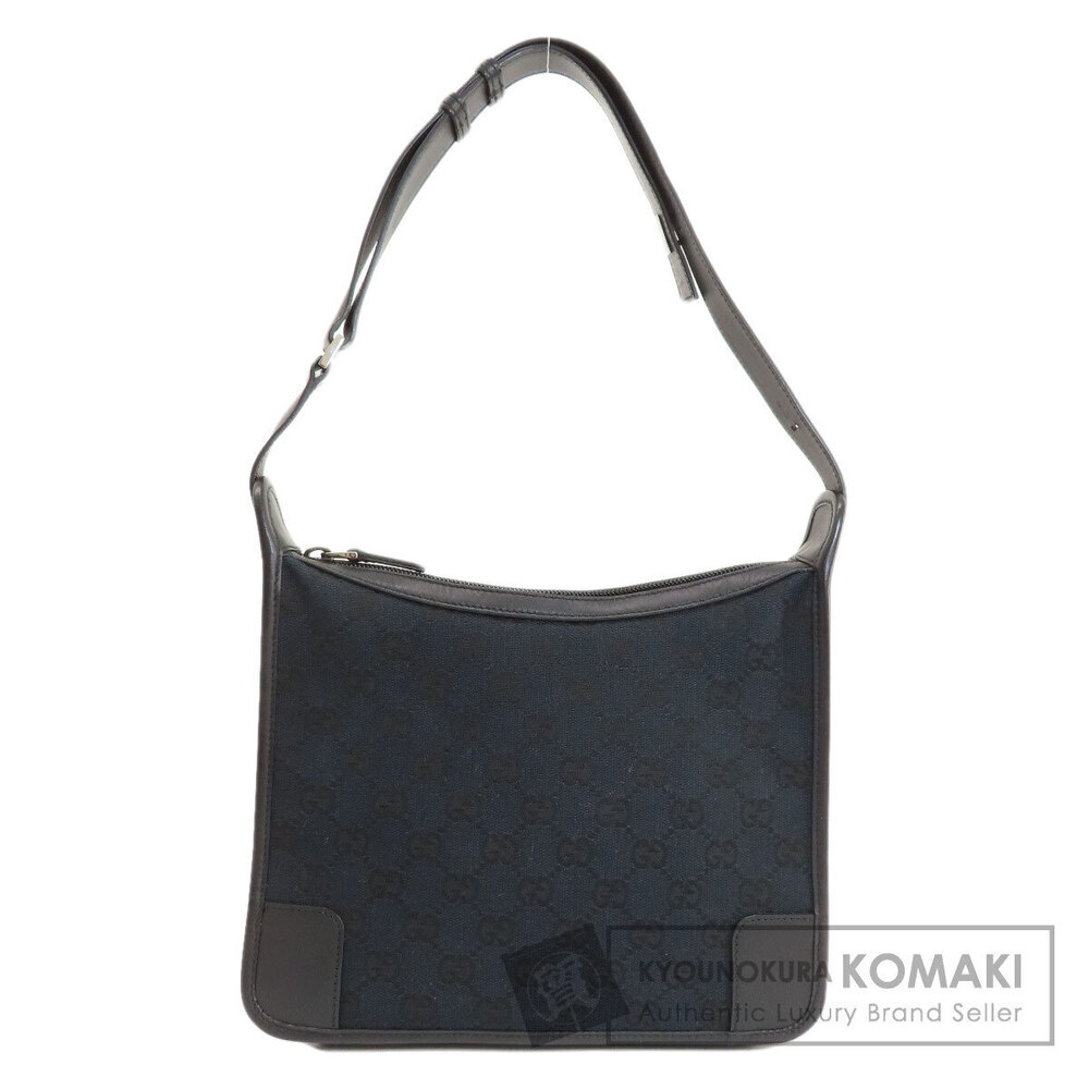 Gucci GG One Shoulder Hobo Bag Canvas